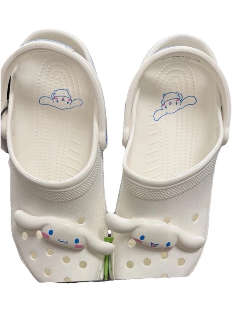 Crocs Cinnamoroll CLS CLG Hello Kitty and Friends White Clog Sandals Men's 12